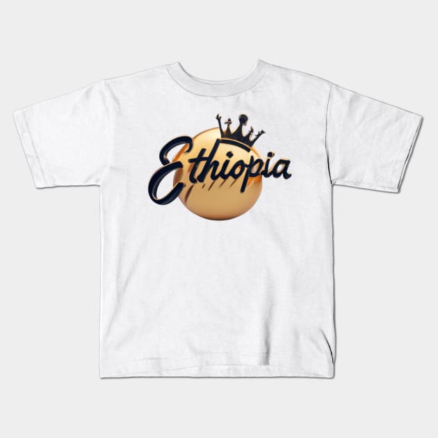 Ethiopian  Tees Kids T-Shirt by Abelfashion